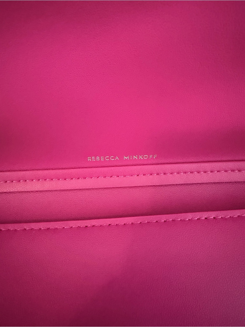 Rebecca Minkoff Acid Pink Leather Crossbody - Picture 8 of 8